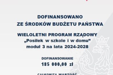 „Posiłek w szkole i w domu” – moduł 3 na lata 2024-2028